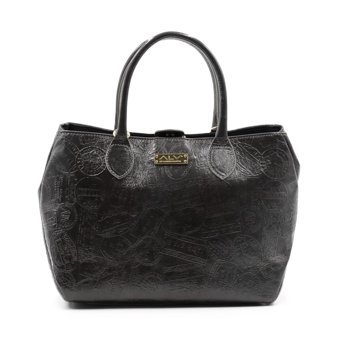 Borsa Bauletto Elevation XL STAMPATA CON CATENA da donna ALV by Alviero Martini